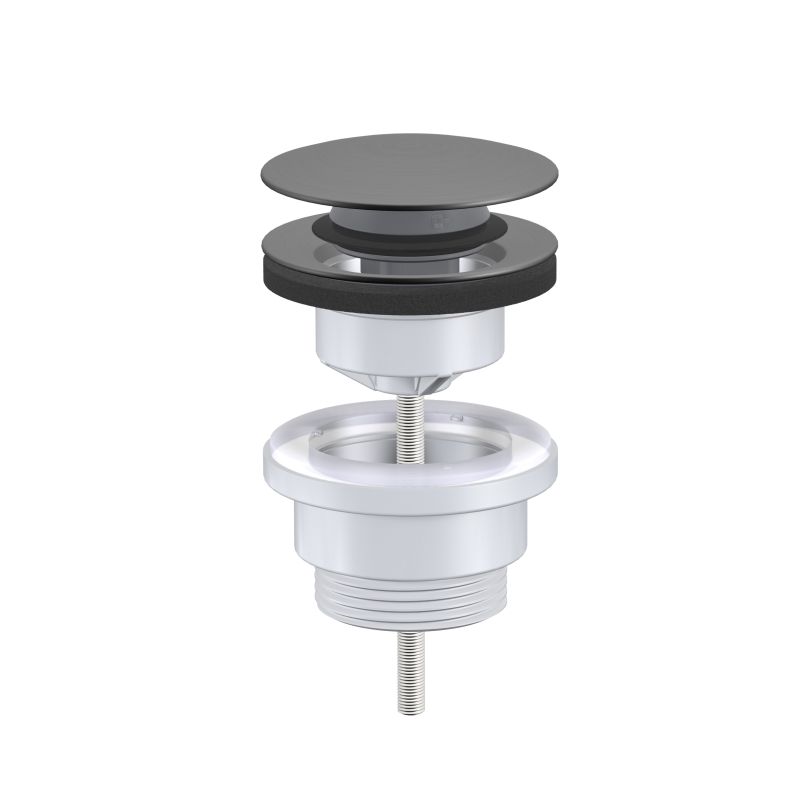 Luma odlivni ventil 5/4" HERZ — Sivi metal (gun metal)