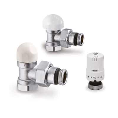 Termostatski set (ventil, glava, navijak) 1/2" ugaoni TE-SA