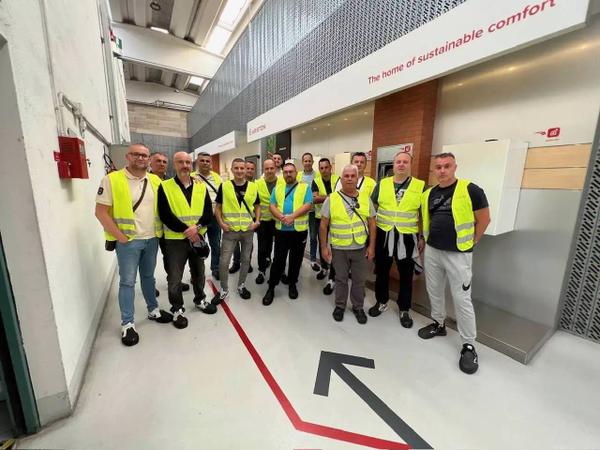 Valdom u poseti dobavljača iz Italije – firme Ariston