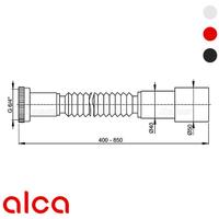 Flexi veza 6/4 32/40 (350-800) metal (A78) ALCA