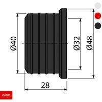 Sifonska guma 40/32 (Z0003-ND) ALCA