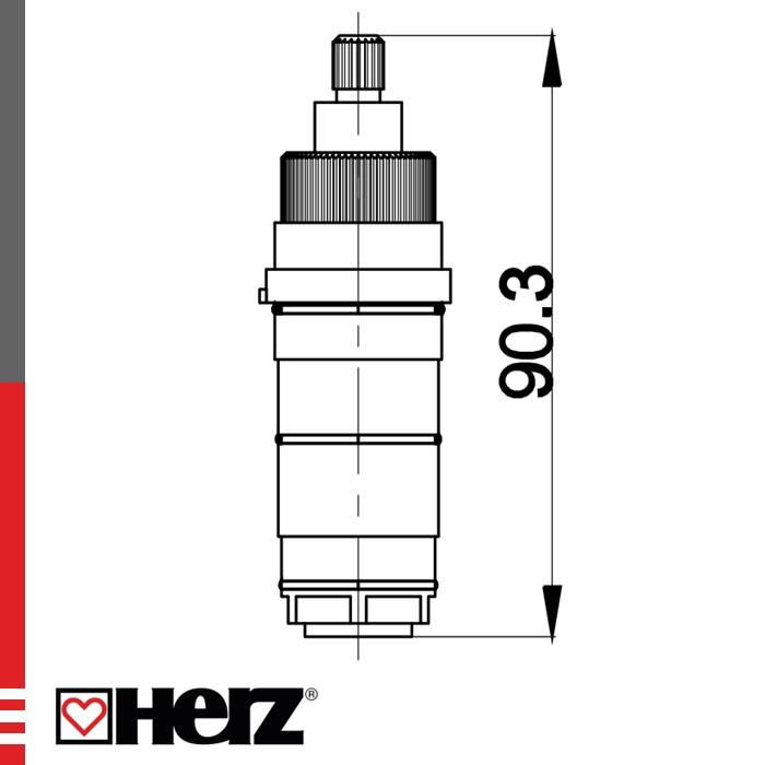 Sklop za bateriju PRESTIGE 19387 HERZ — HERZ