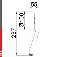 Tuš ručica PURE 12050 HERZ