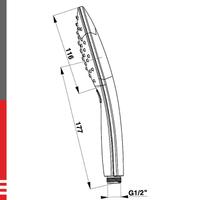 Tuš ručica smart 12055 HERZ