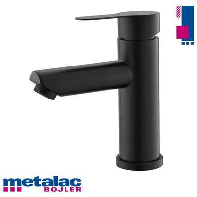 Aquabi baterija za lavabo MAMBA crna Metalac