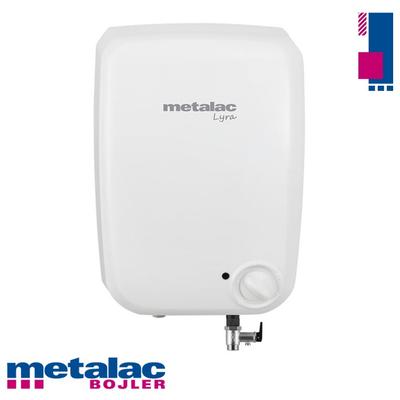 Bojler 8L inox MT 8Ni nadgradni baterija sa 2 cevi Lyra Metalac