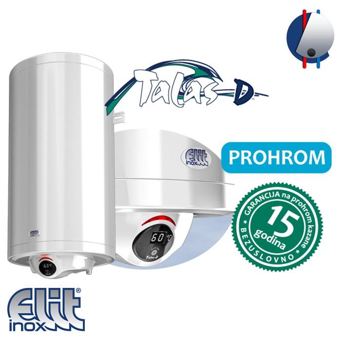 Bojler 60L Talas D-S60V sa digitalnim termostatom inox ELIT INOX