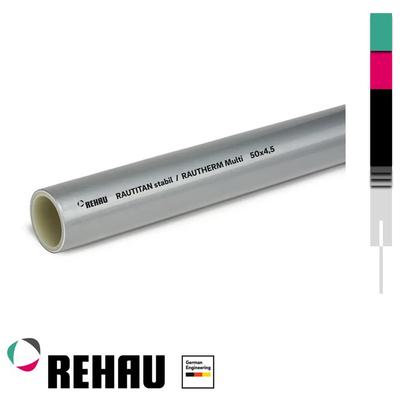 Cev 50x4.5 siva šipka 5m RAUTITAN STABIL REHAU