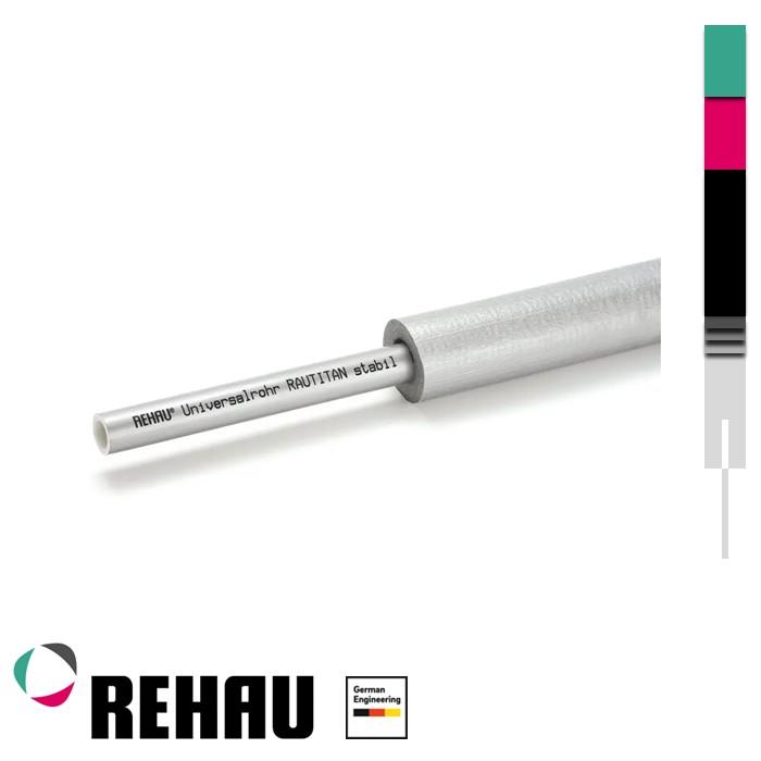 Cev predizolovana fabrički 20x2,9 4mm siva RAUTITAN STABIL REHAU
