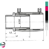 Prelazni komad 75x2 SN ESM elektrofuzioni SMARTFUSE REHAU