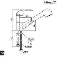Baterija frizerska STANDARD (6910) MINOTTI