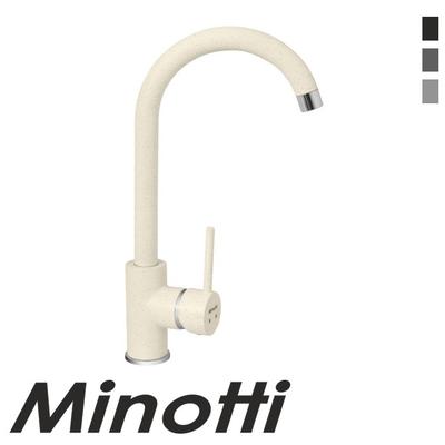 Baterija za sudoperu TUBO dve cevi labud (6118-C) MINOTTI