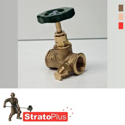 Ravni propusni ventil sa ispustom STRATO PLUS