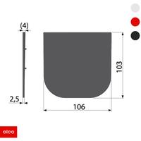 Poklopac spoljne kanalice (AVZ-P009) ALCA