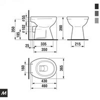 WC šolja baltik JIKA PRO MINOTTI