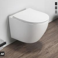 WC šolja konzolna PERLA compact rimless sa duroplast soft close daskom MINOTTI