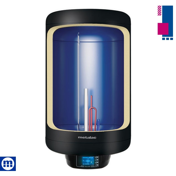 Bojler 80L emajl MB P80 W CRNI Wi-Fi Sirius Metalac - Image 2