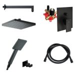 SQ ugradni set Duo ugradni 00364B crni HERZ