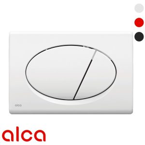 Taster za vodokotlić elipsasti 2/1 beli M70 ALCA PLAST