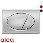 Taster za vodokotlić elipsasti 2/1 hrom-mat (M72) ALCA PLAST