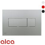 Taster za vodokotlić pravougaoni 2/1 hrom-mat (M372) ALCA PLAST