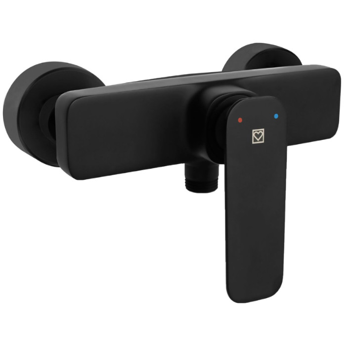 ZEN baterija za tuš kadu 00430B CRNA HERZ