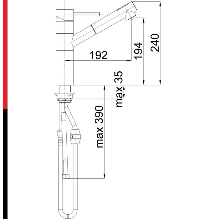 Fresh baterija za sudoperu 00138 HERZ - Image 2