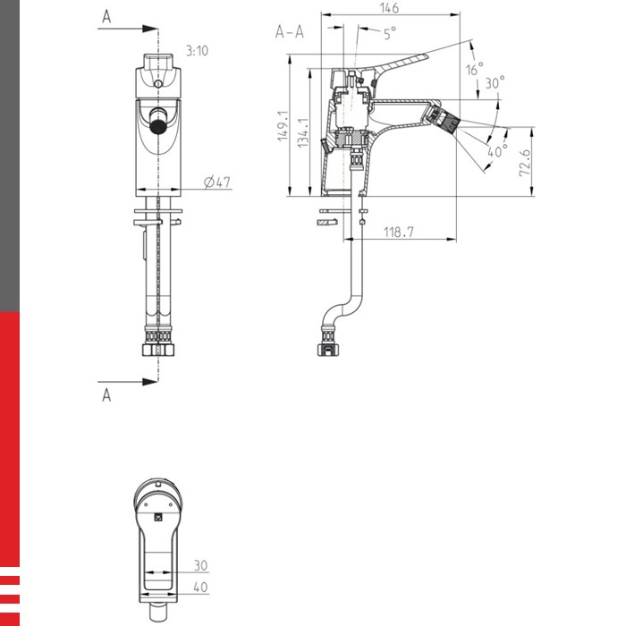 LINO baterija za bide 00590 HERZ - Image 2