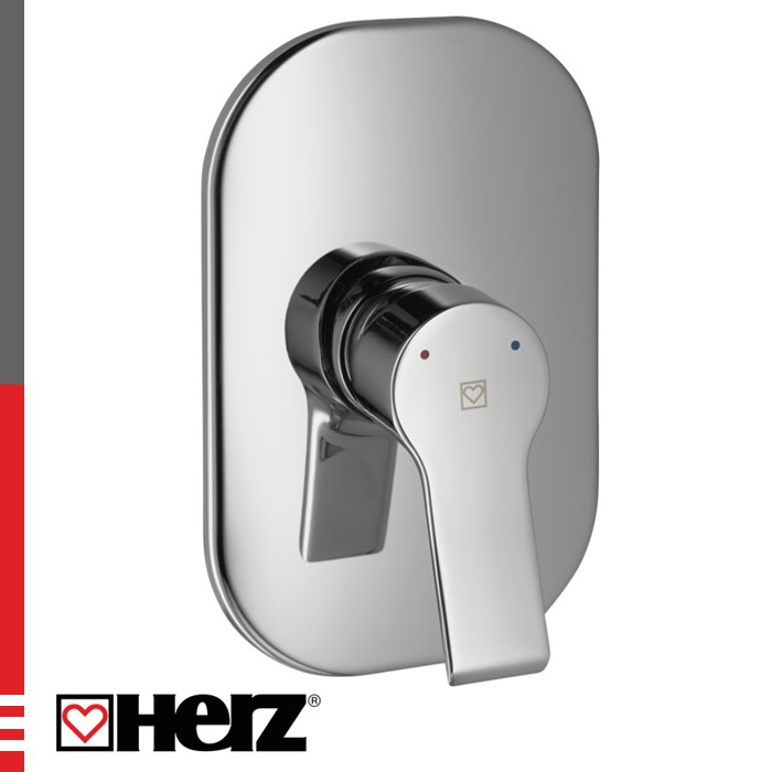 LINO pokrivna ploča za ugradni mešač 12268 HERZ