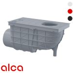Horizontalni olucnjak agv3s alca slivnik sivi