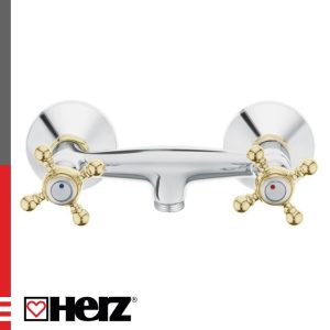 STYLE baterija za tuš kadu sa ručicom i držačem 07462 HERZ