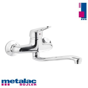Aquabi baterija za sudoperu ECO zidna Metalac
