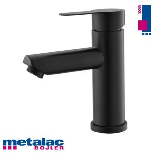 Aquabi baterija za lavabo MAMBA EDITION crna Metalac