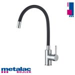 Aquabi baterija za sudoperu FLEXI ARTIST crna Metalac