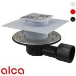 Slivnik H-50 (75) sa inox rešetkom 105x105 (APV3344) ALCA