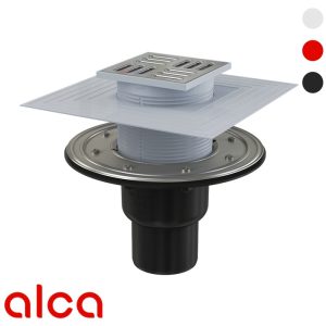 Slivnik V-50 (75) sa inox rešetkom 105x105 (APV4344) ALCA