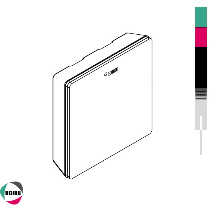 Sobni termostat sa senzorom temperature NEA SMART 2.0 REHAU - Slika 2
