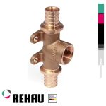 T-komad sa ušicama 20-1/2 UN-20 RX+ RAUTITAN REHAU