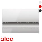 Taster za vodokotlić pravougaoni 2/1 hrom-mat (M1722) ALCA