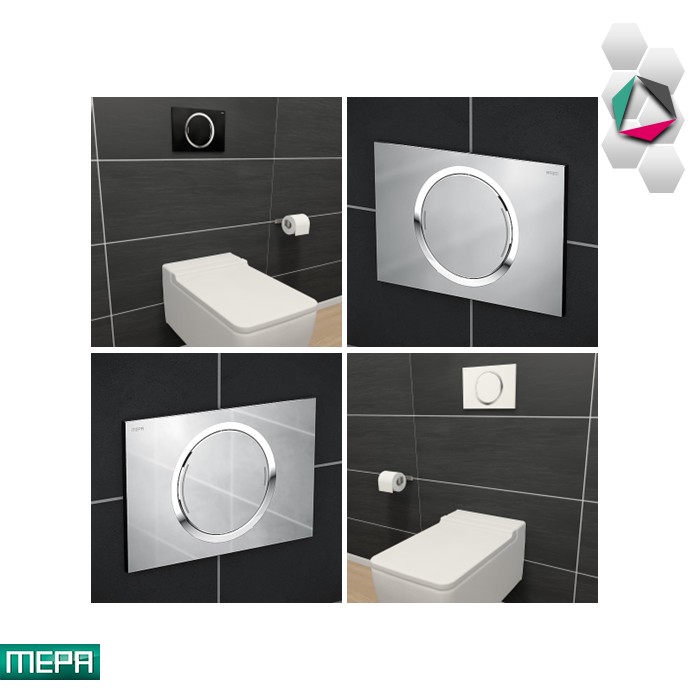 Taster za vodokotlić ZERO MEPA REHAU - Slika 5