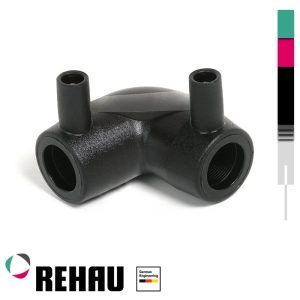 koleno 75-90 REHAU elektrofuziono koleno