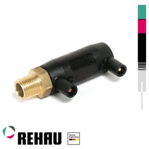 REHAU elektrofuzioni prelaz prelazni komad 75x2 prelaz 75x2