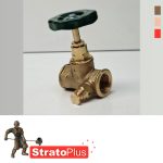 Ravni propusni ventil sa ispustom