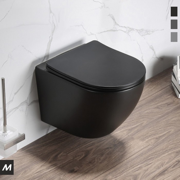 WC šolja konzolna PERLA compact rimless sa duroplast soft close daskom MINOTTI